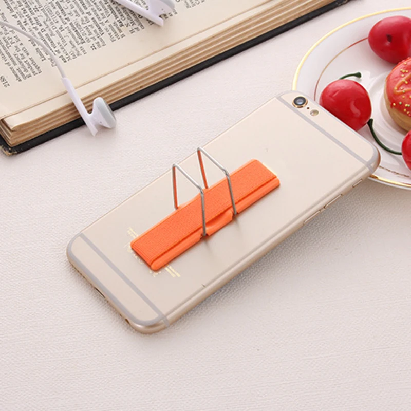 cell phone holder for car Dây Đeo Co Giãn Giá Đỡ Điện Thoại Kẹp Ngón Dây Đeo Điện Thoại Kẹp Giữ Điện Thoại Điện Thoại Chân Đế Chống Thả Băng smartphone stand