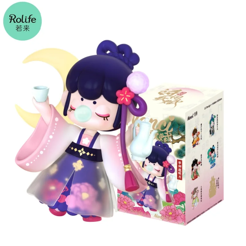 Rolife Nanci Figure Nanci Sweet Time, Scatola a Sorpresa, Giocattolo d'Arta da Collezione, Abbinabile ai Set Rolife Super Creator, Regalo Creativo per Natale o Compleanni per Bambini e Adulti