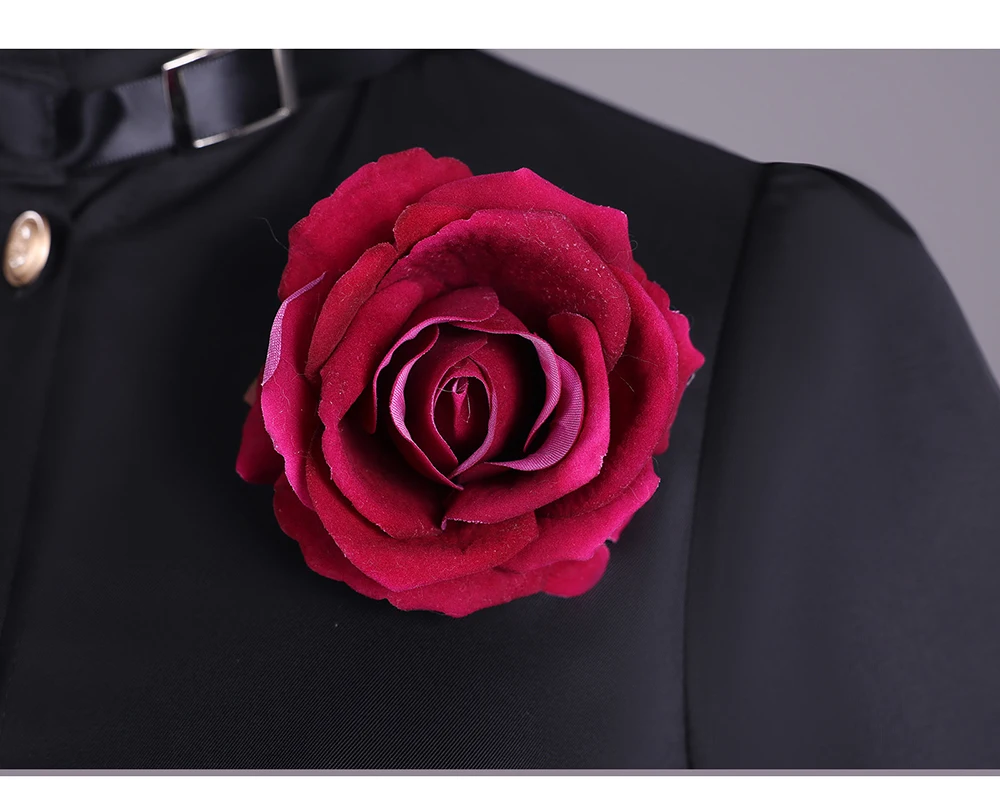 May I Ask for One Final Thing-Inspired Scarlet Vandimion Black Dress Costume for Cosplay Events