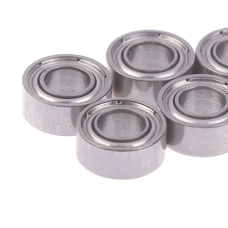 5 Stücke MR63zz Lager 3x6x2,5 MM ABEC 7 Qualität High-Speed MR63 ZZ Miniatur Stahl Kugellager für Angelrolle – Detail 13