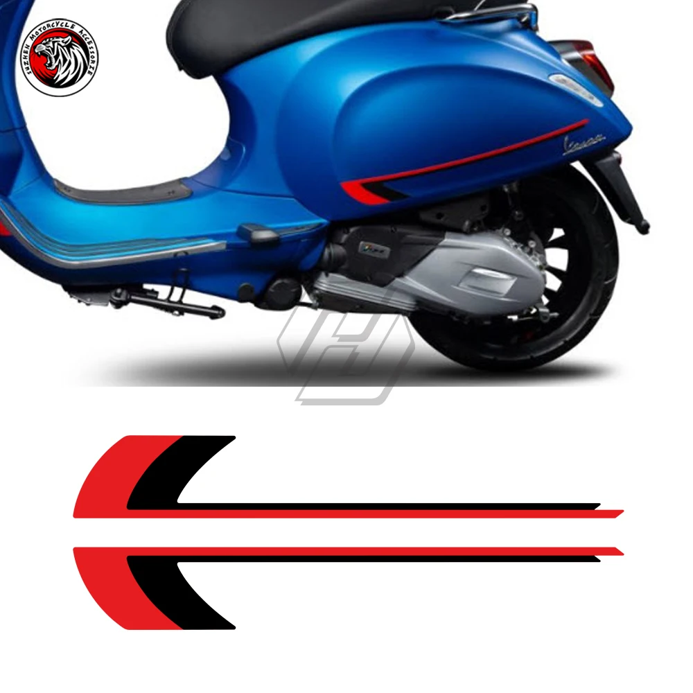 Motorcycle Decal Fits for Piaggio Vespa Sprint S 150 Special Edition Side Sticker motorcycle accessories emblem sticker for vespa primavera sprint special spring super px lx gts gts300 300 250 200 150 125 80 50