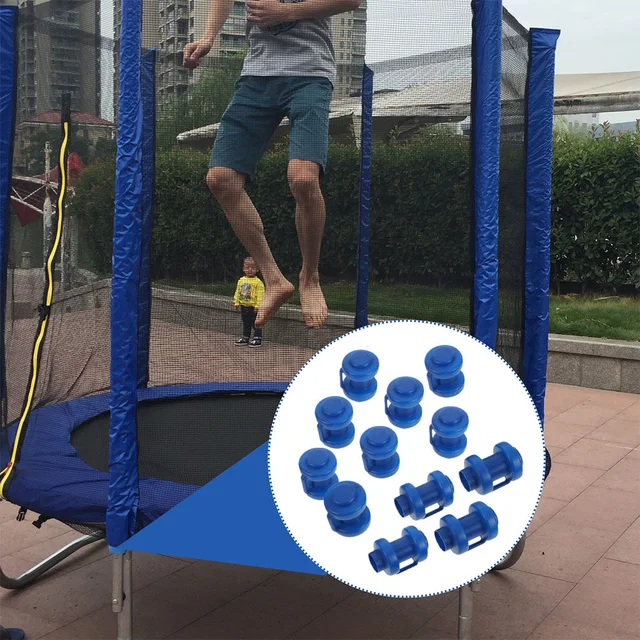 12 Dcs Trambulin Rúd Védő Professzionális Fedőlapa Sapkák Cserealkatrészek Csőellátó Kiegészítő Kis Oszlopok - Image 3