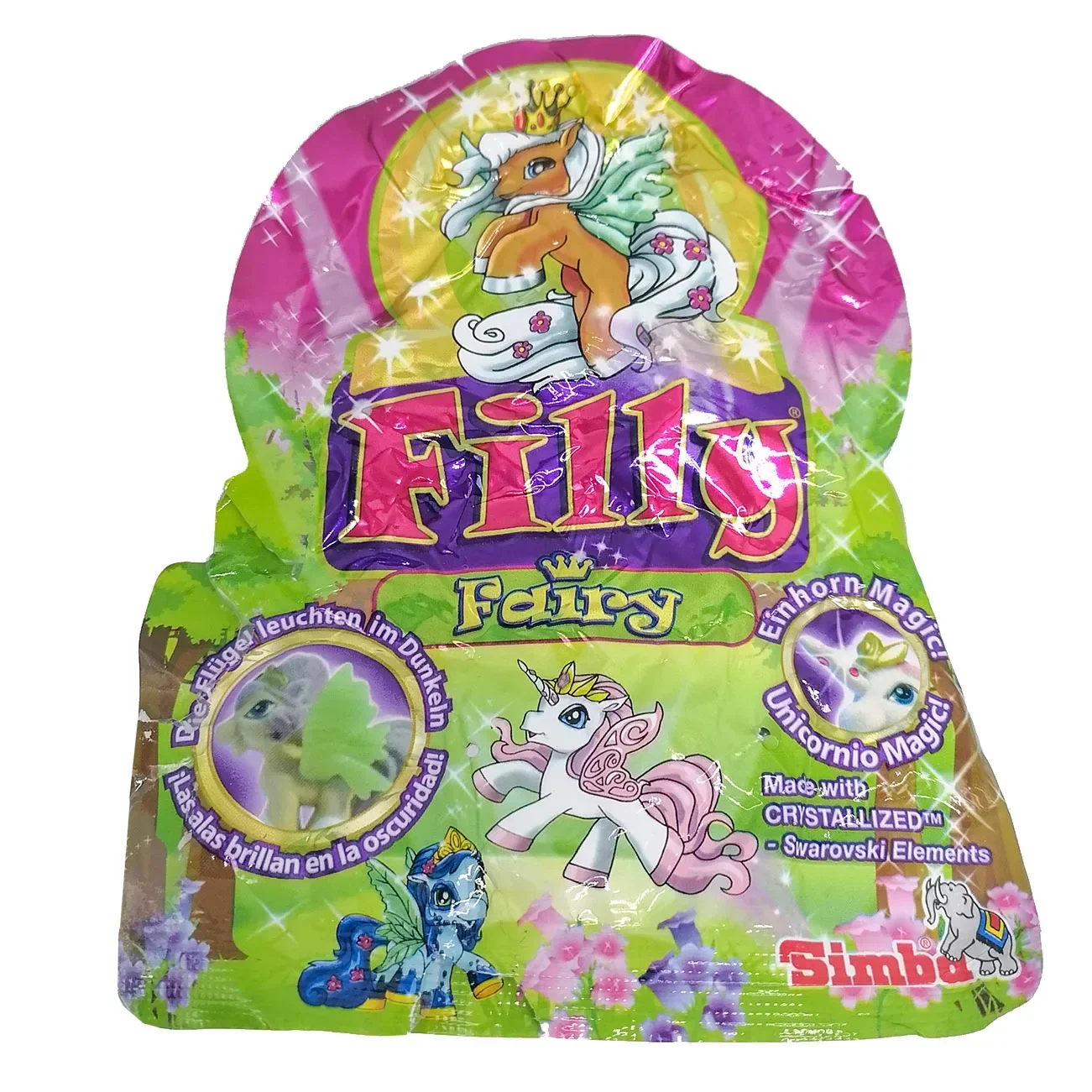 Genuine Filly Glitter Sequin Flocked Pony Unicorn Blind Bag