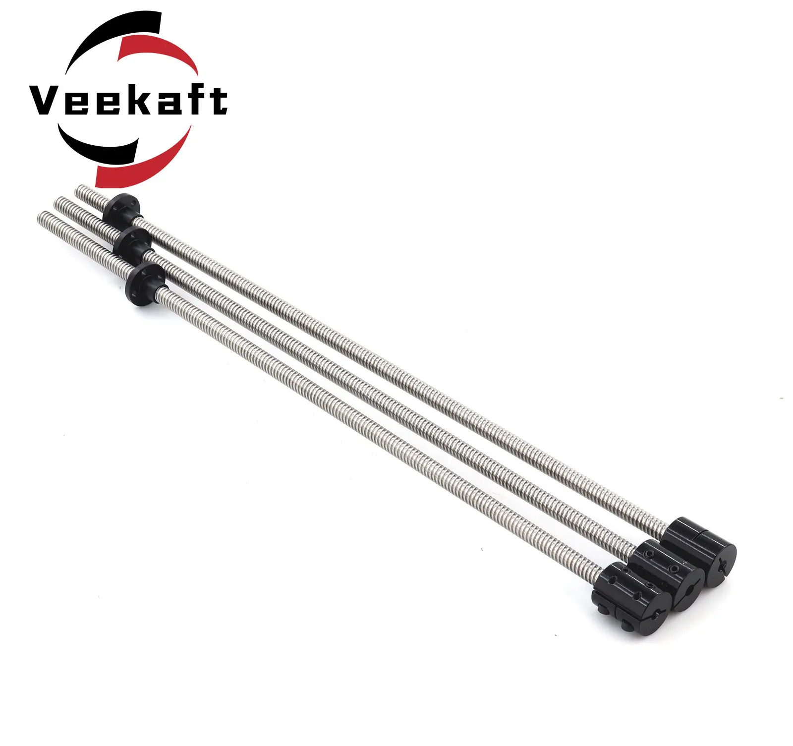 Parafusos de Chumbo Métricos Personalizados Bloco de Porca Pom Acoplamento Rígido para Equipamento de Rato V-core 3.1 Eixo z 380 mm 480 mm 580 mm Pack - Imagem 4