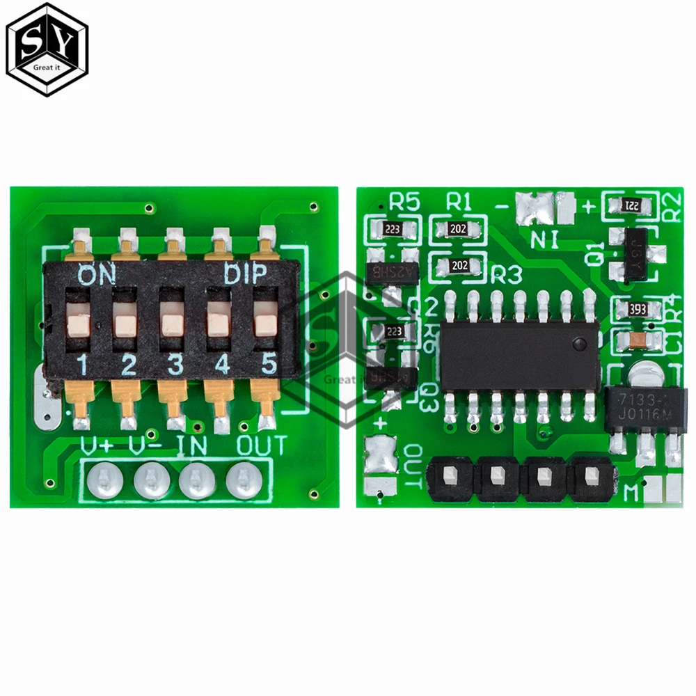 NE555 Timer Switch Adjustable Delay Module 0~10S Price In Pakistan - Foto 3