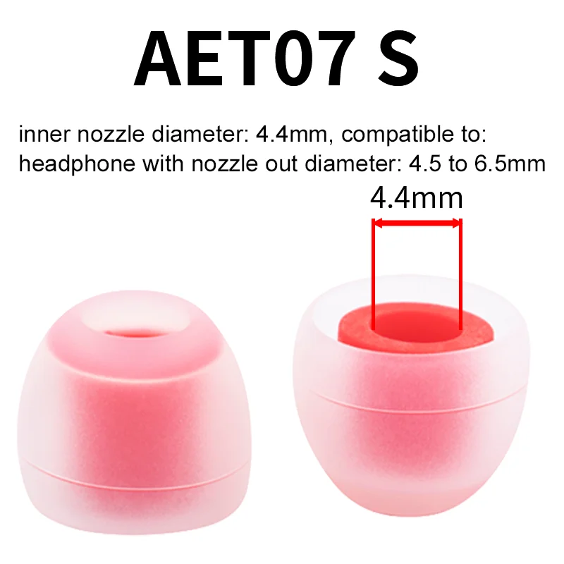 Acoustune Premium Silicone Ear Tips – Enhanced In-Ear Earphone Accessories