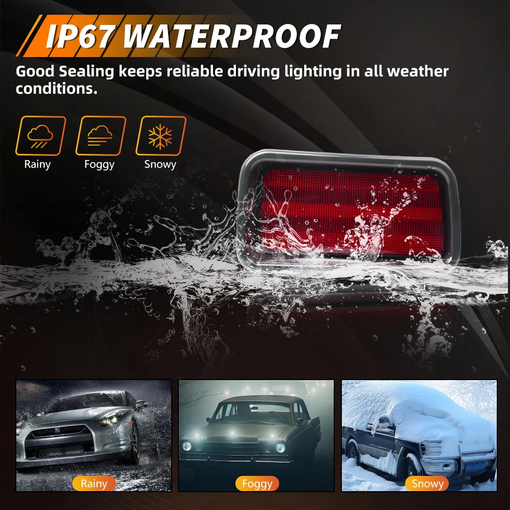 2PCS 후면 범퍼 반사판 라이트 하우징 1999 2000 2001 2002 2003 2004 Mitsubishi Montero Sport 전구/소켓 없음