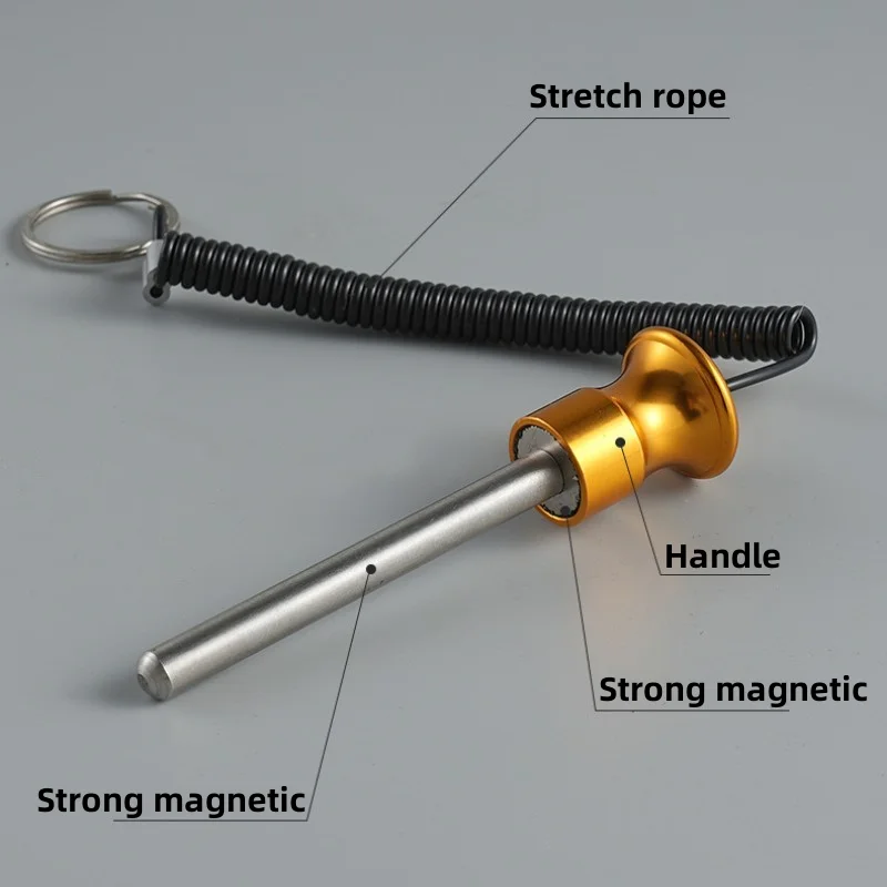 Magnetic Weight Pin Universal Weight Stack Replacement Selector Key Machine Detent Pin with Reinforced Steel Wire Lanyard