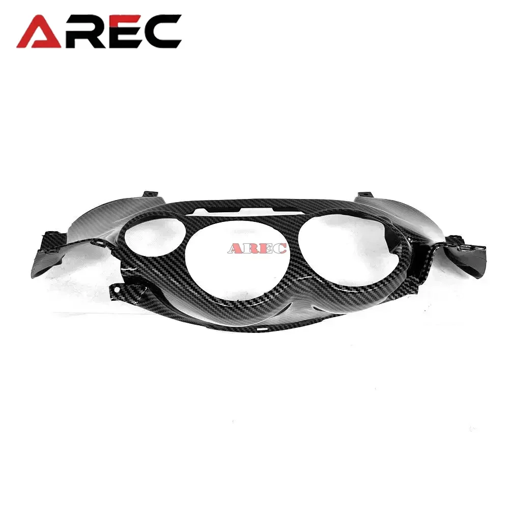 야마하 YZF600R 썬더캣 1996-2007 YZF 600R 카본 파이버 패턴 및 무광 블랙 계기판 대시 서라운드 커버 페어링
