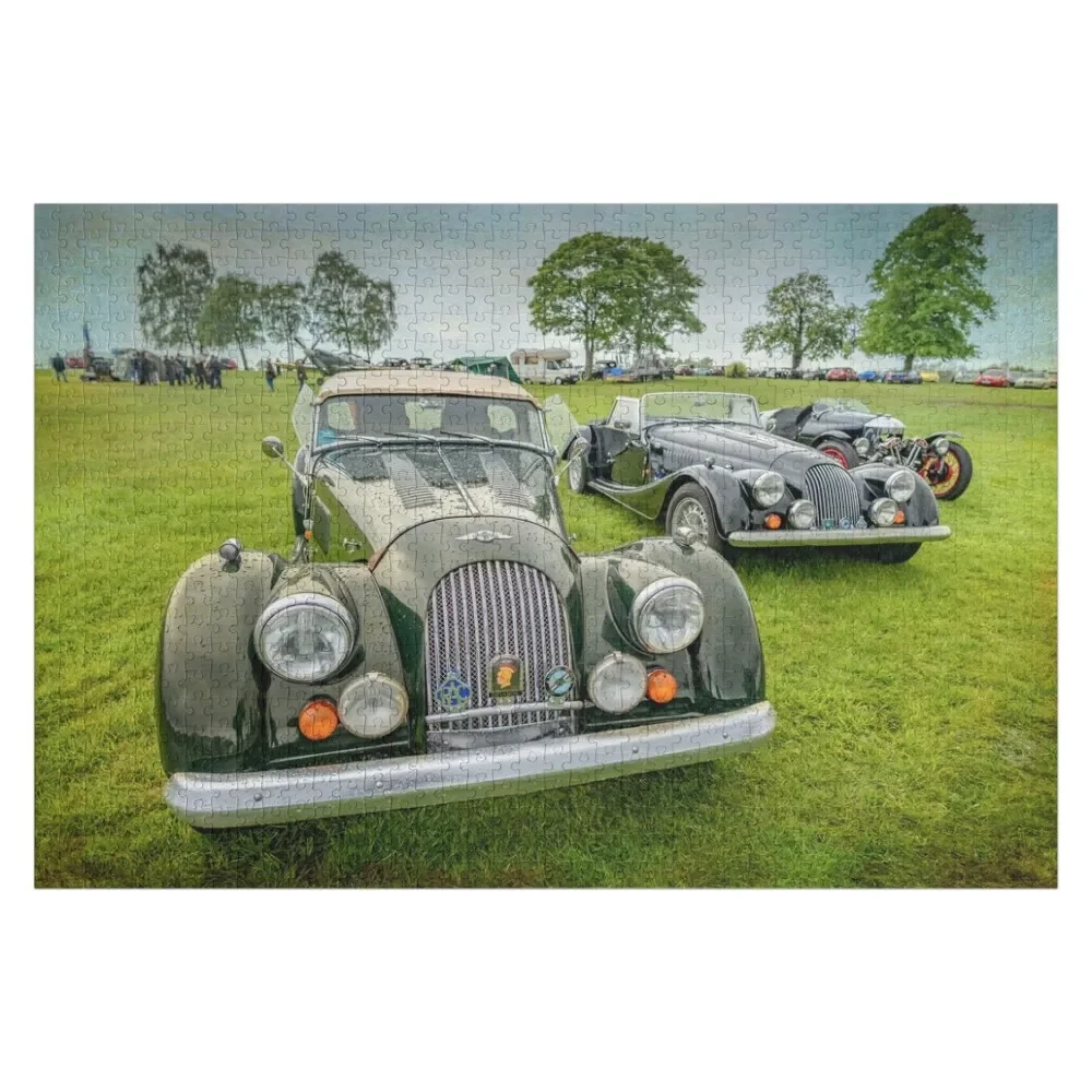 

Morgan Classic Cars Jigsaw Puzzle Wooden Compositions For Children Wood Photo Personalized Woods For Adults Puzzle