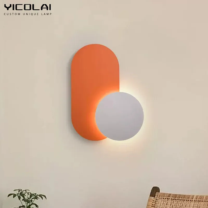 

Modern LED Wall Lamp For Bedside Living Room TV Background Corridor Indoor Lighting Kitchen Bedroom And Study Home Decor Lights