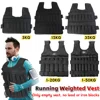 Running Weighted Vest 3/15/35kg 1-20/1-50KG Adjustable Workout Weight Vest Exercise Vest for Workout Strength Training Running