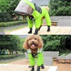 Pet Dog Raincoat Transparent Hooded Jumpsuit Dogs Waterproof Coat Water Resistant Clothes Dogs Cats Pet Jacket for Rainy Day 5