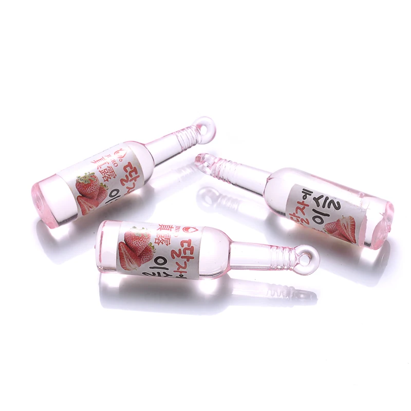Set of 10 Alcoholic Drink Resin Charms