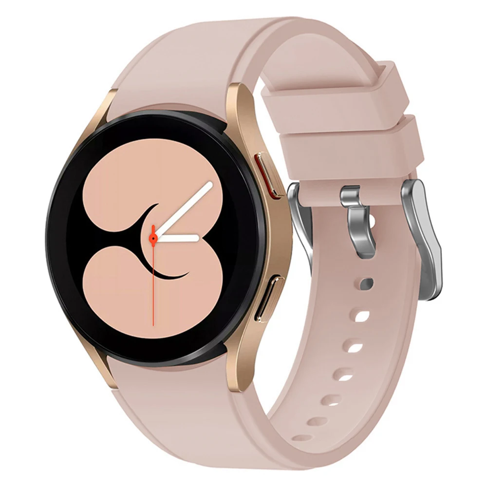 Premium 20mm Silicone Sport Watch Strap - Classic Design