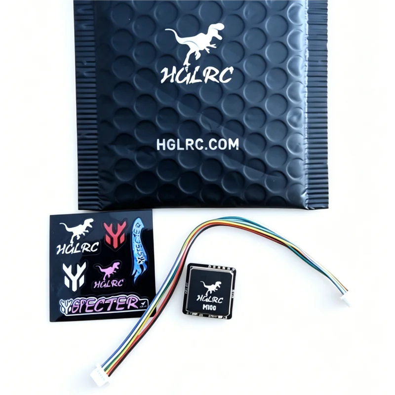 Модуль HGLRC M100-5883 GNSS, высокочувствительная керамическая антенна, быстрый поиск спутников для полетов с FPV на открытом воздухе