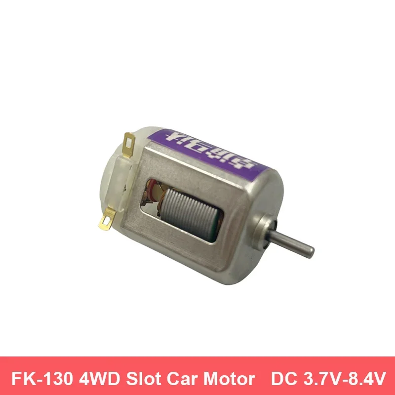 Moteur FK-130 haute vitesse 52000 tr/min installé dans un châssis de voiture RC