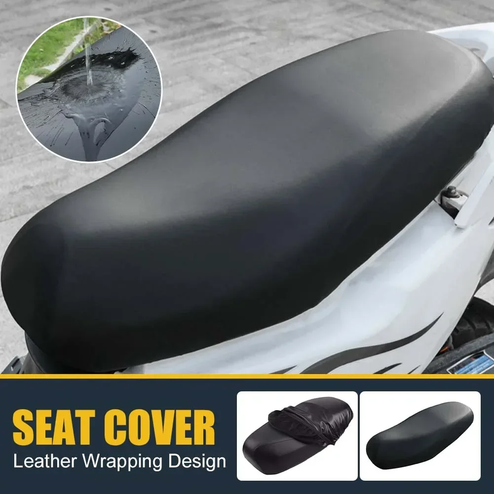 Motorcycle Seat Cover Waterproof Dustproof Rainproof Sunscreen Motorbike Scooter Cushion Seat Cover Protector Accessories motorcycle seat covers scooter seat covers