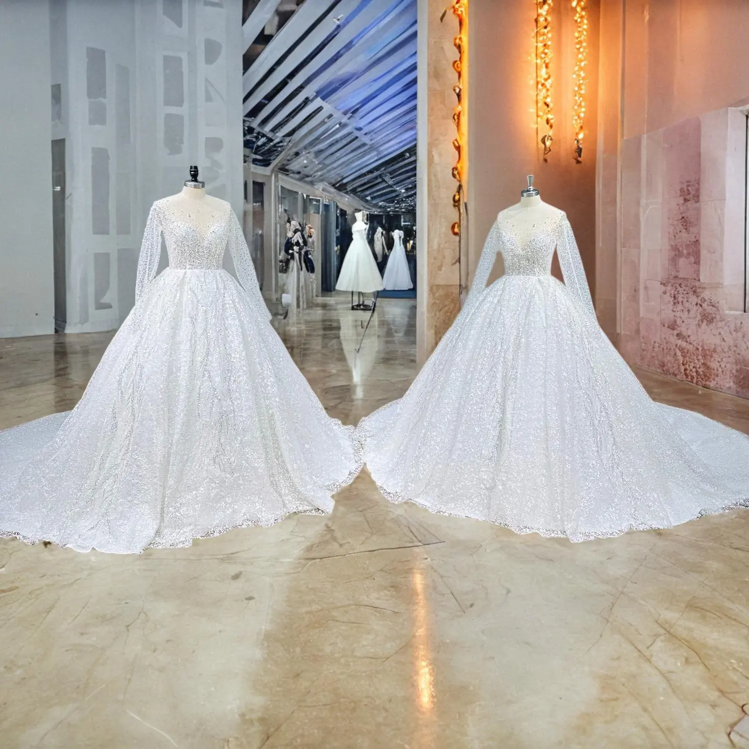 【雪夜月様】ホロライブ一番くじ　wedding dress style 2024 Wedding Dresses - Luna Studio | LUNA NOVIAS