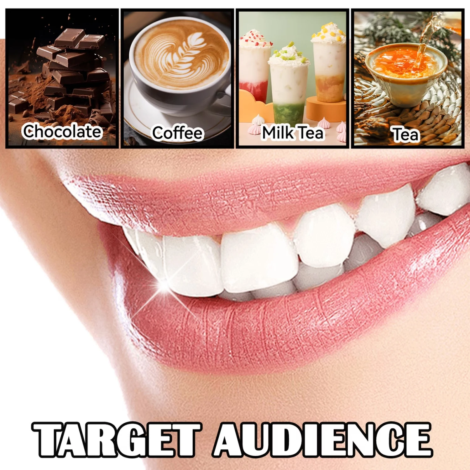 Natural Mint Herbal Tooth Powder for Whitening & Fresh Breath, 60g