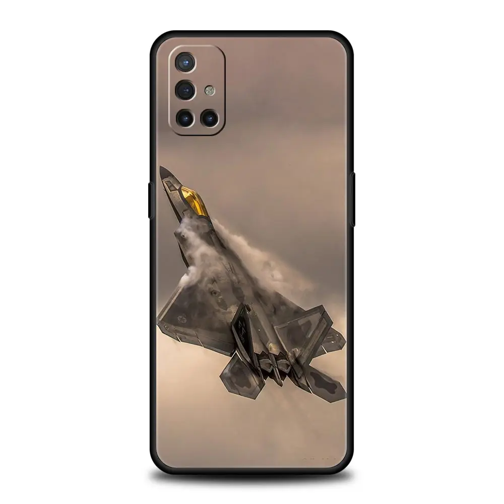 Fighter Planes Soft Black Phone Case