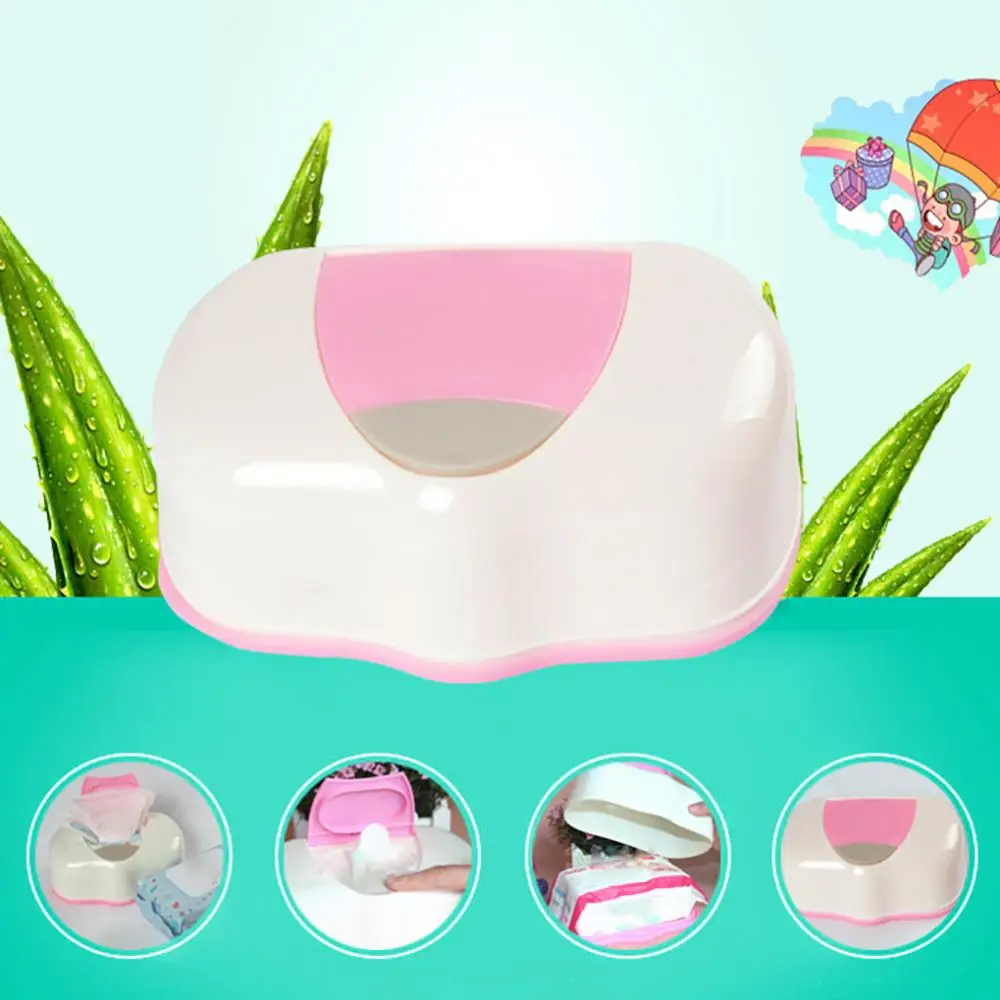New Home Car Press Pop-up Automatic Baby Wipes Wet Tissue Box Case Holder Organizer Kitchen Storage Supplies hot 3