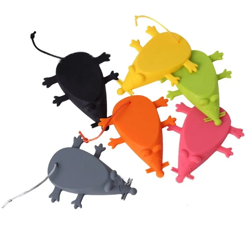 Silicone Door Stopper 1PCS Portable Creative Mouse Shaped Stopper Cute Girl Cartoon Draft Stopper Floor