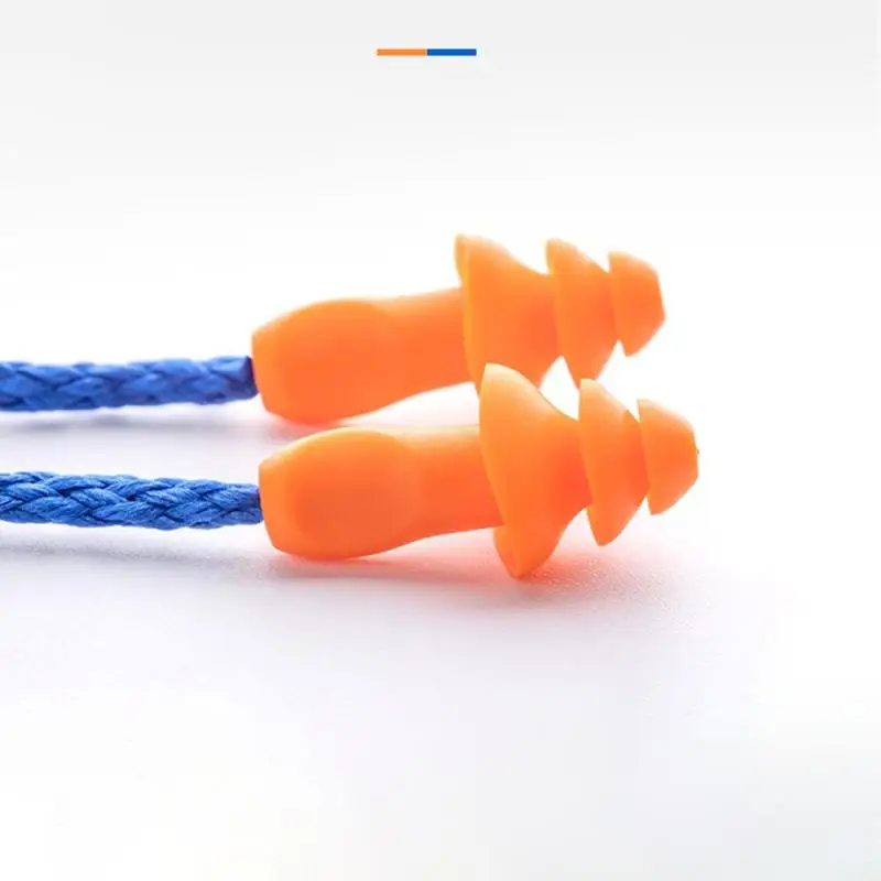 Noise Reduction Rate 25db Soundproof Earplugs Ergonomic Design Swimming And Water Sports Noise Reduction Sleep Earplugs Washable 6