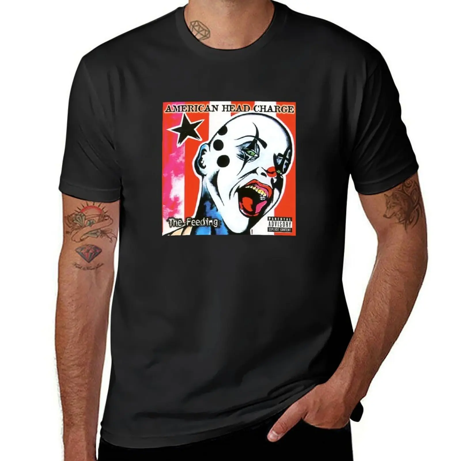 

American Head Charge 4 T-Shirt plus sizes oversized T-shirt men
