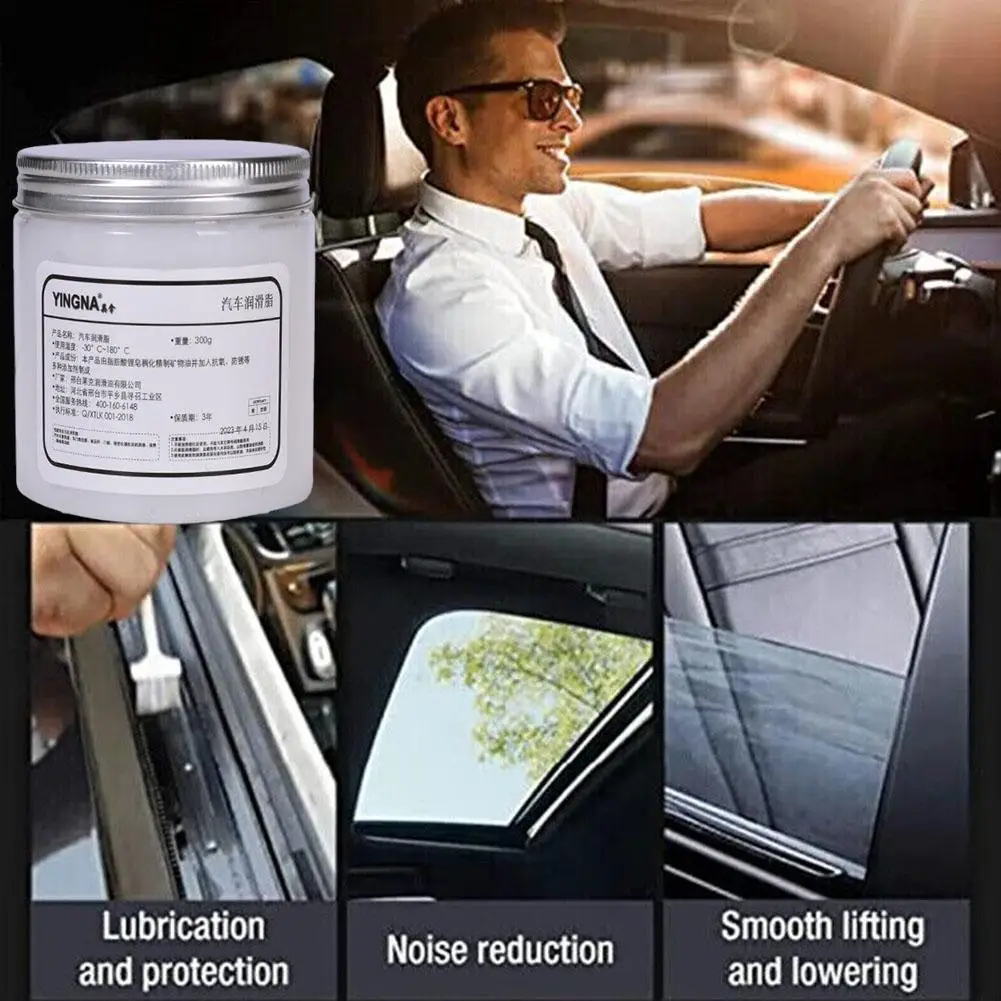 

Car Sunroof Rail Lubricating Grease Lasting Door Abnormal Car Maintenance Repair Noise Oil Lubricant Supplies Antirust Agen V6C3