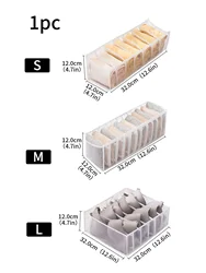 Space-Saving Wardrobe and Drawer Organizer Box - 11 (White)