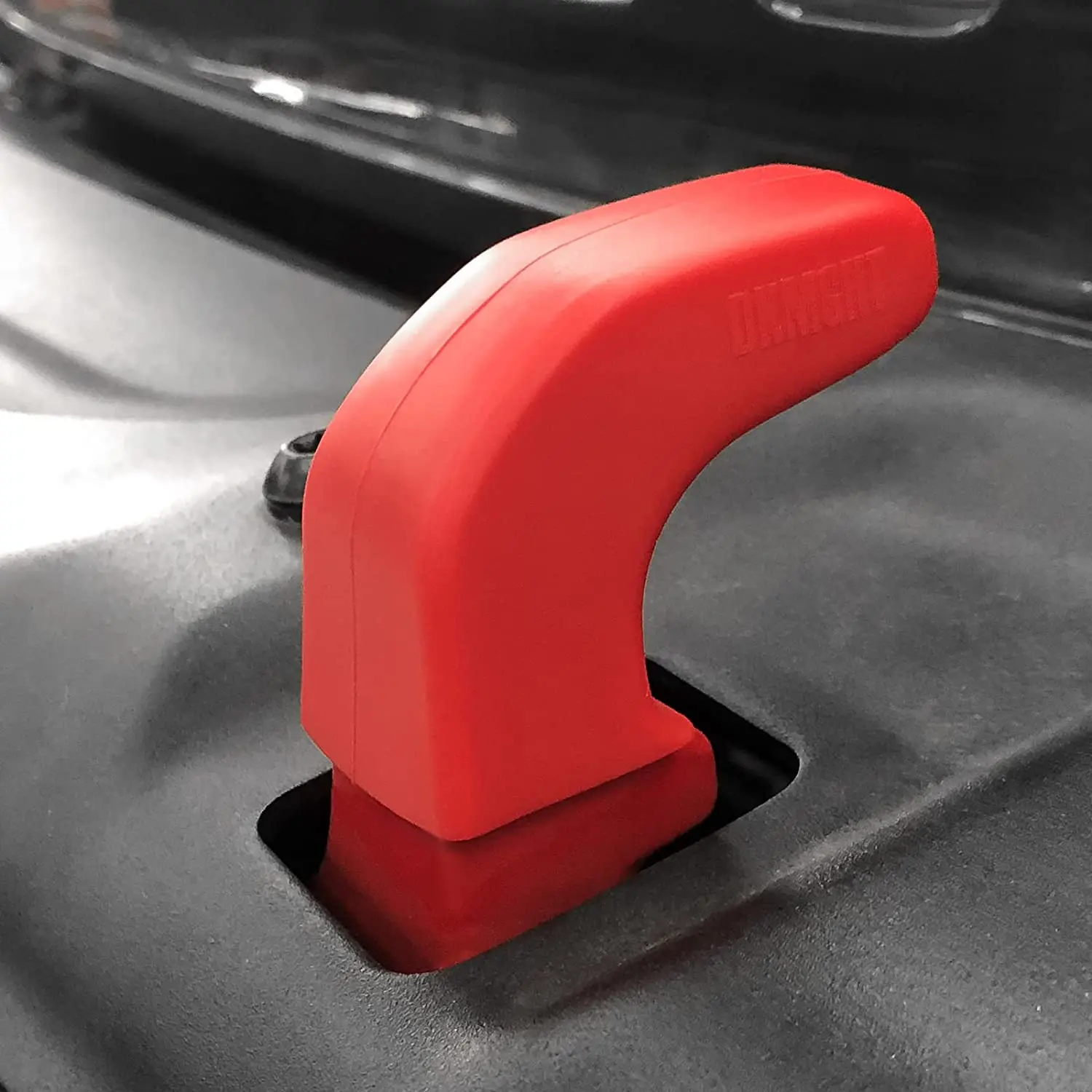 Front Bumper Cover Tow Hook Rubber For Jeep Wrangler JK JL Gladiator JT 2007-Strap Protector Cushion