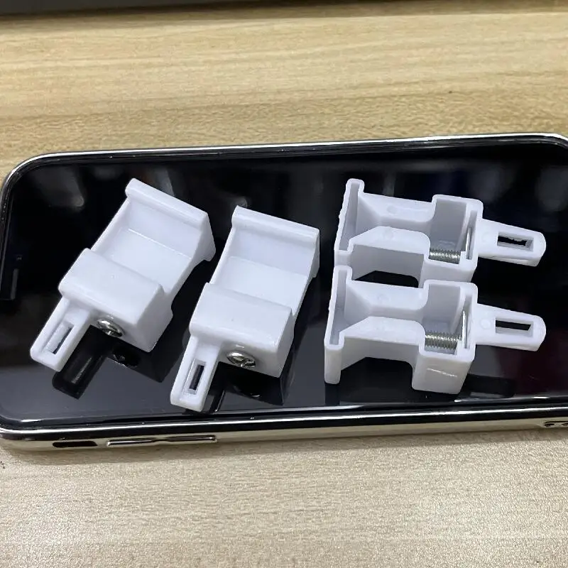 Description Picture 5 of item2/6/10pc Curtain Track Closure Head Rail Plug Head I-shaped Track Closure Curtain Rod Hardware Accessory Window Curtain Rod Head