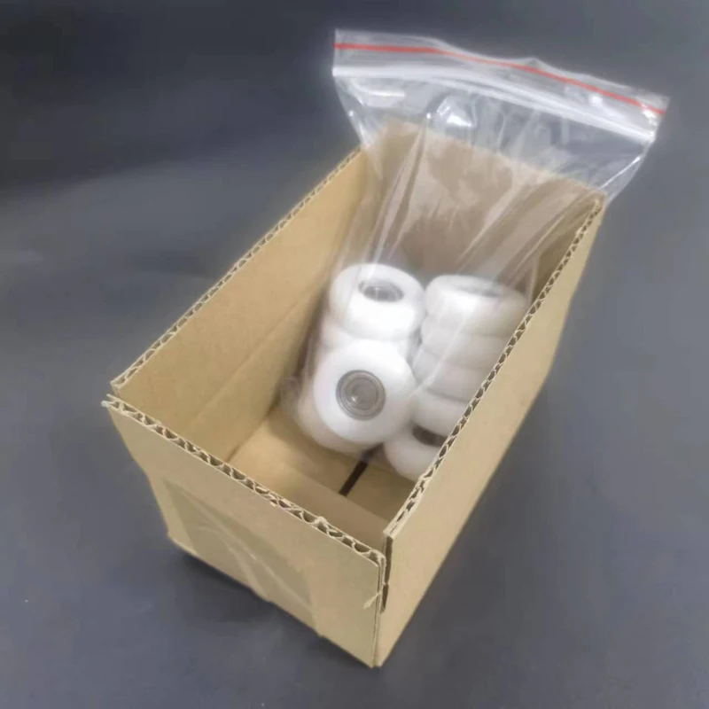 6*35*11mm sliding gate window nylon roller wheel bearing steel 626ZZ bearing bore 6mm diameter 35mm thickness 11mm 10pcs/lot nylon bearing pulley,roller bearing