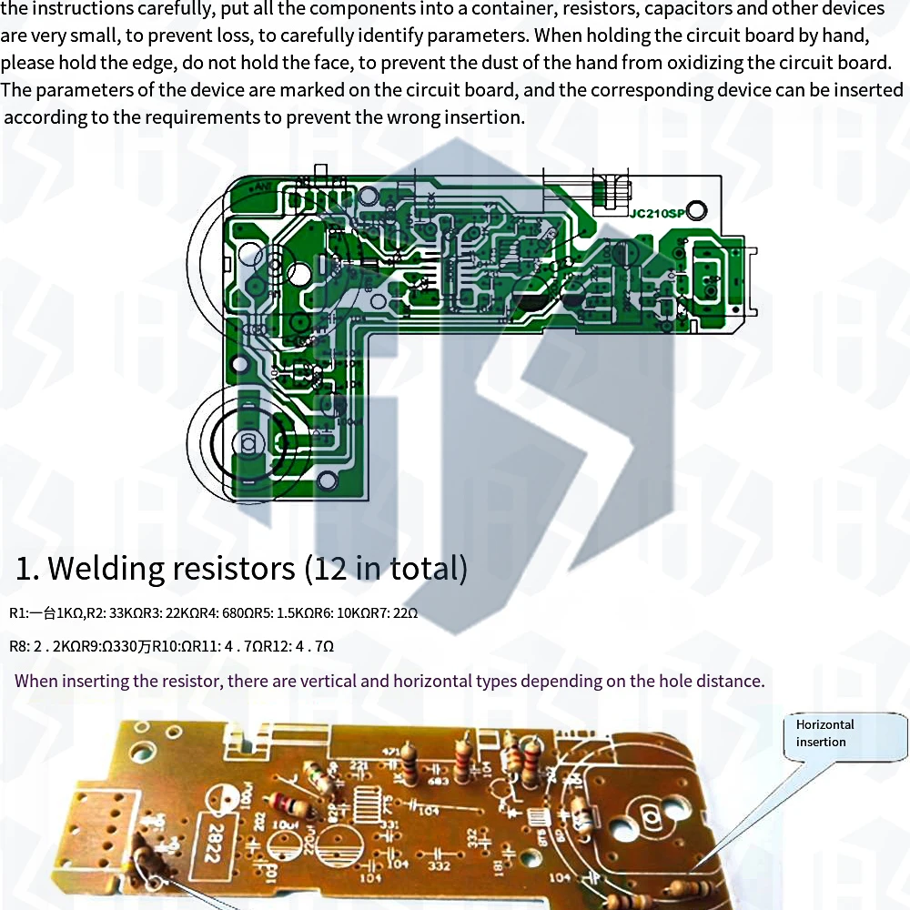 EGBO 1set AM / FM Stereo AM Radio Kit / DIY CF210SP Elektronik-Bausatz für Arduino – Detail 18