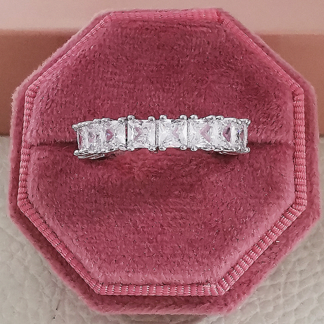 Wedding Band Eternity Ring For Women Big Gift For Ladies Love Wholesale Lots Bulk Jewelry R5578