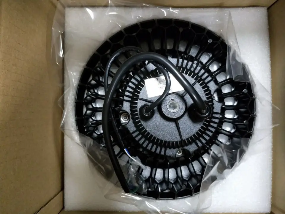 waterproof industrial 100w 150w 200w ufo led high bay with hood