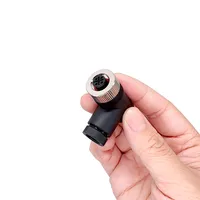 1Pc M12 Sensor connector waterproof straight angle male female screw threaded plug coupling 3 4 5 8 Pin - Image 6