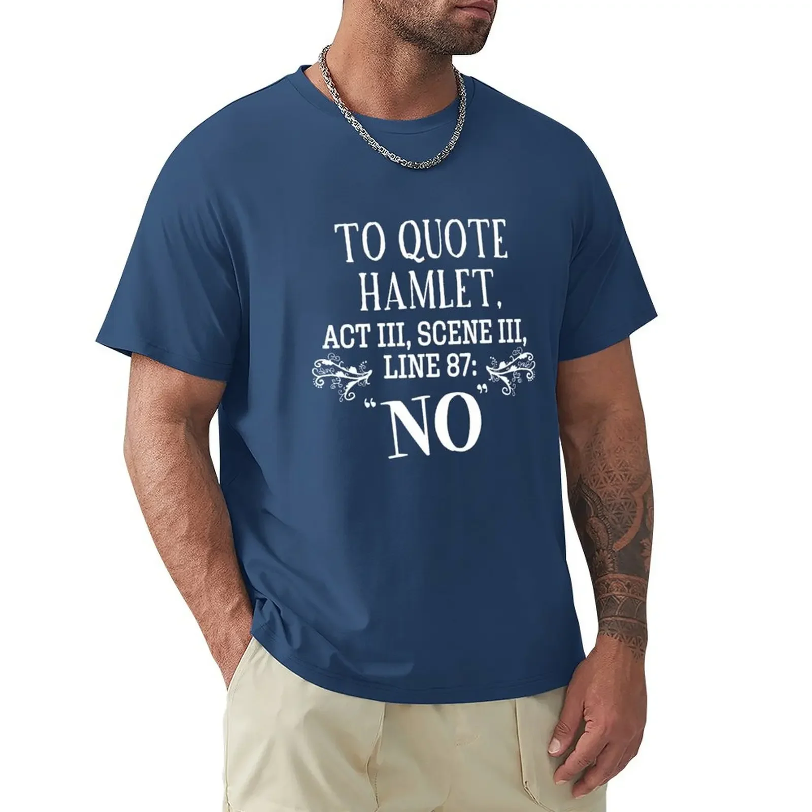 

To Quote T-shirt anime korean fashion mens t shirts