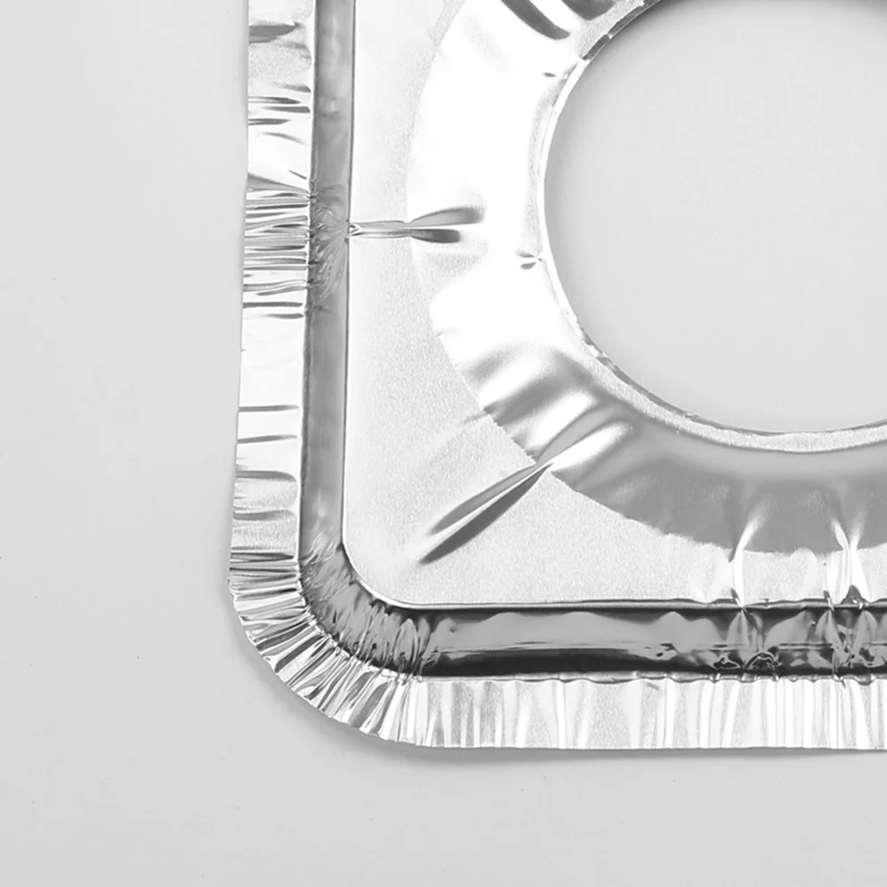 Portable stove 20 Pcs 2 gas burner aluminum foil stove liners furnace cover covers oven for top