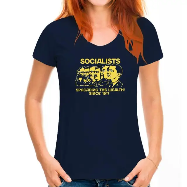 Symfonie Tegenstander Kardinaal Socialists Spreading The Wealth Men's T Shirt Engels Lenin Mao Marx Obama T- shirts Socialism Communist Tees Soviet Clothing - Tailor-made T-shirts -  AliExpress