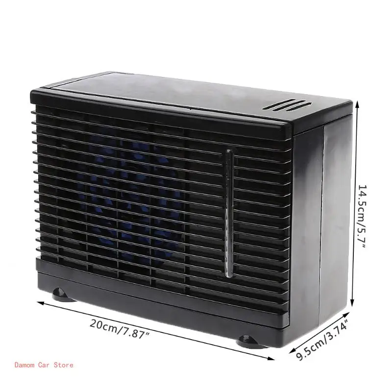 Adjustable 12V Car Air Conditioner Cooler Fan