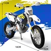 1/12 Husqvarna FE 501 Cross-country Motorcycle Model Alloy Simulation Metal Racing Street Motorcycles Model Collection 6