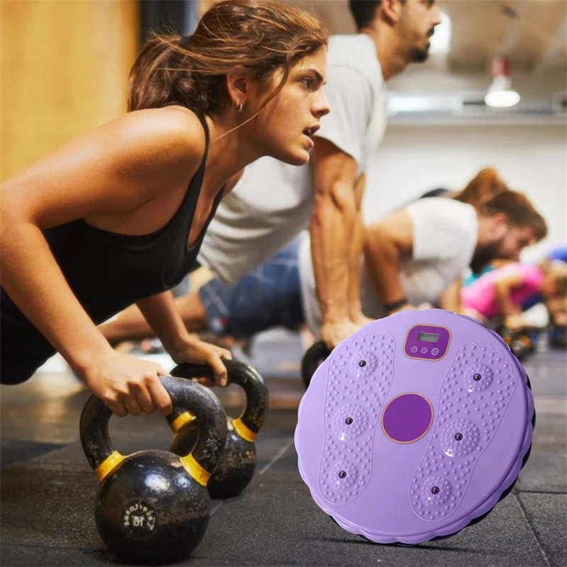 Fitness Twist Disc Exercise Body Shaping Boards Foot Massage Plate Waist Exercise Equipment Hip Abdominal Trainer waist twisting disc