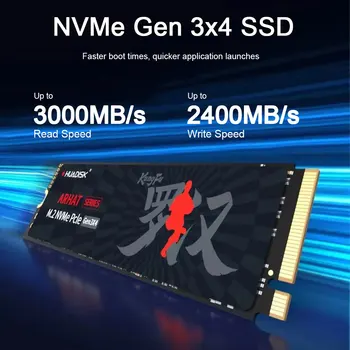 HUADISK M.2 NVMe PCIe SSD 128GB 256GB 512GB Hard Disk M2 NVMe 2280 1TB 2TB Internal Solid State Drive For Laptop Desktop 1