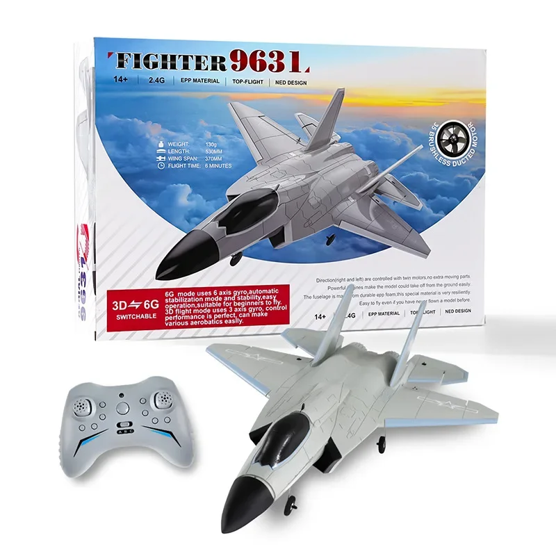 Remote Controlled Aircraft New Rc Fx9631 J-35 Large Sized Channel Fighter Brushless Fixed Wing 4-Channel Aircraft Model Model Bo 2