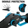 8 Inch Brushless Electric Saw With Oil Can Woodworking Handheld Pruning Chainsaw Garden Cutting Tool For Makita 18V Battery 6