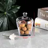 Glass Storage Jar Tea Coffee Tins Bottle Nut Dried Fruit Tanks Modern Home Kitchen Snack Cookie Candy Jars Box Storage Container 5