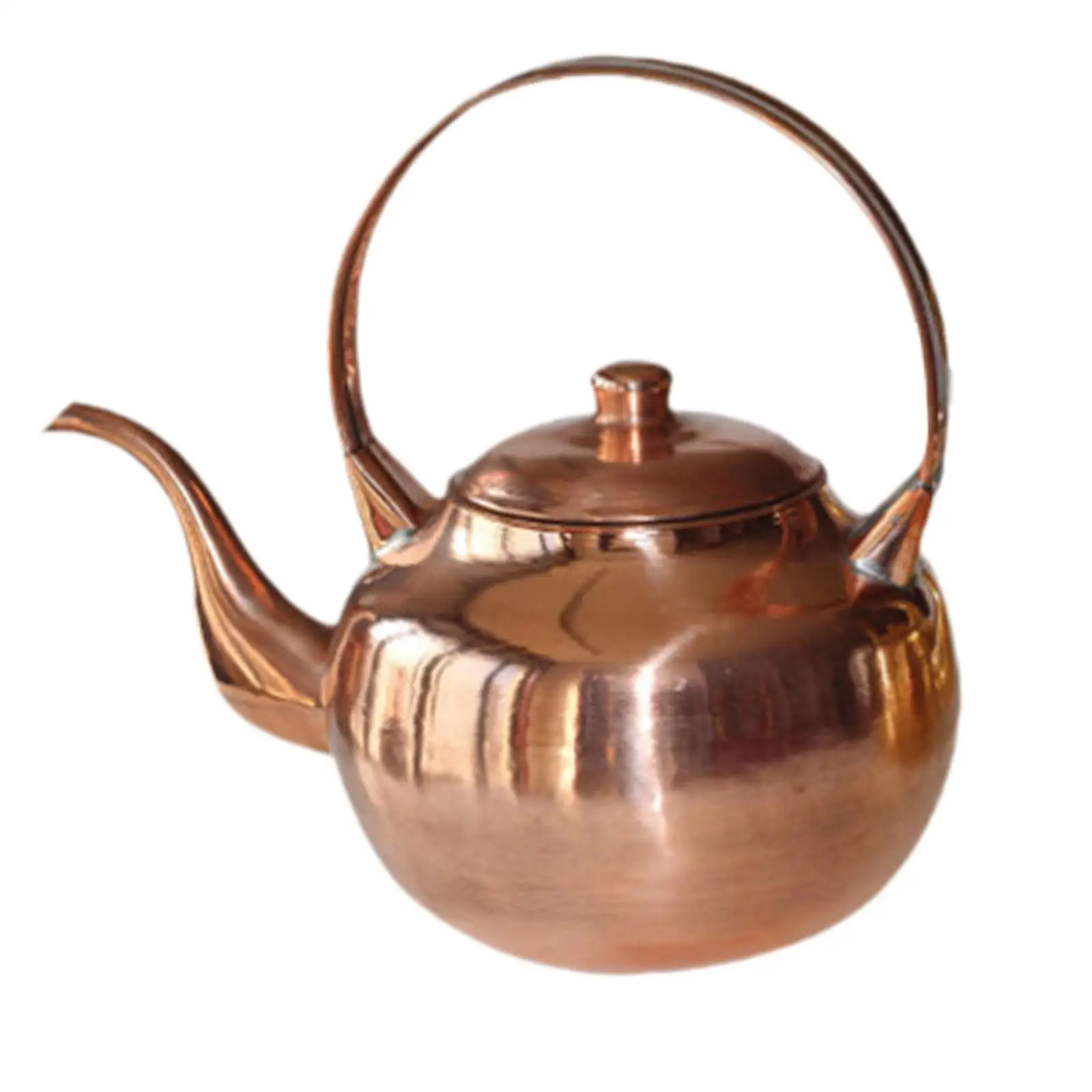 Copper Kettle 1.2L for Gas Stoves Induction Hob Camping Induction/Gas Stoves Copper Kettle 1.2L for Gas Stoves Induction Hob Camping Induction/Gas Stoves