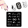 Branch Bird Stamping Plate Chinese Style Magpies Nail Art Design Traditional Chinese Character BIRD Nail Stamper #MTS-005 4